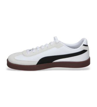 Puma Sapatilhas de couro Club II Era Jr branco