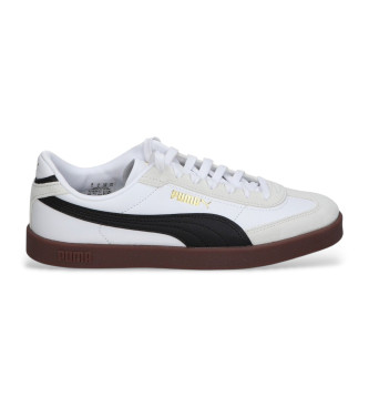 Puma Sapatilhas de couro Club II Era Jr branco