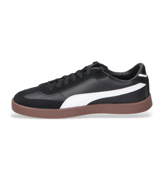 Puma Leren sneakers Club II Era Jr zwart