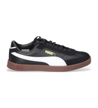 Puma Leren sneakers Club II Era Jr zwart