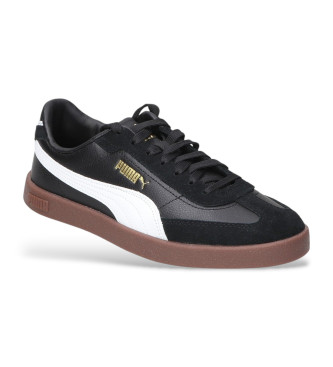 Puma Leren sneakers Club II Era Jr zwart