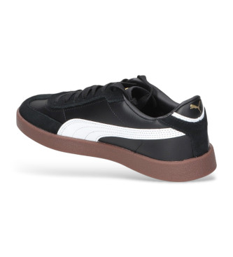 Puma Leren sneakers Club II Era Jr zwart