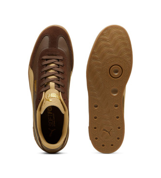 Puma Baskets en cuir Club II Era marron