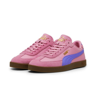 Puma Leather Sneakers Club II Era pink