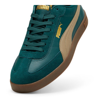 Puma Tnis de couro Club II Era verde