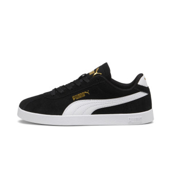 Puma Sneaker Club II in pelle nera Esdemarca Store moda calzature e accessori migliori marche di scarpe e scarpe firmate