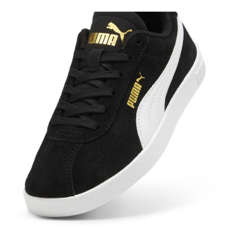 Puma Leather Sneakers Club II black