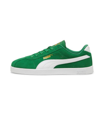 Puma Sneakers i lder Club II grn