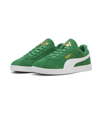 Puma Leder Turnschuhe Club II grn