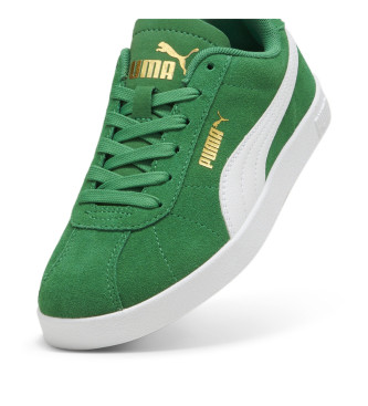 Puma Baskets en cuir Club II vertes