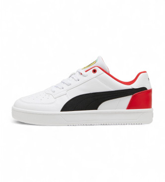 Puma Ferrari Caven 2.0 chaussures en cuir blanc