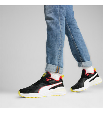 Puma Ferrari Hypnotic Ls leather shoes black