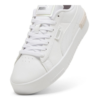 Puma Sneakers i lder Jada Holo 2.0 hvid