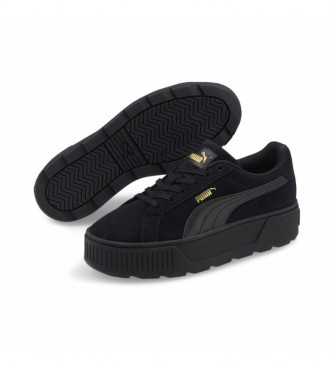 Puma Karmen black leather sneakers 