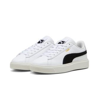 Puma Zapatillas de Piel Lajla Clean Sep blanco