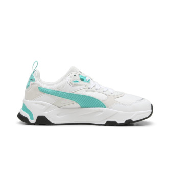 Puma Mapf1 Trinity Leren Sneakers wit