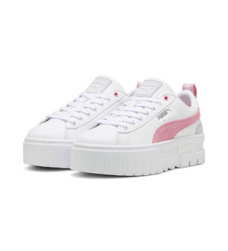 Puma Zapatillas de Piel Mayze blanco