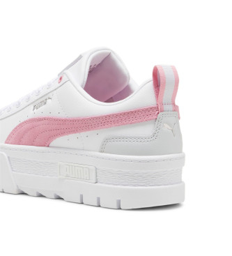 Puma Zapatillas de Piel Mayze blanco