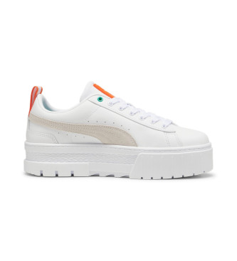 Puma Mayze Leather Sneakers white