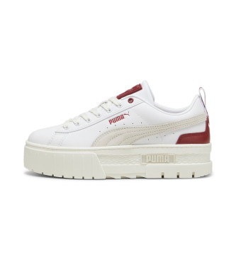 Puma Zapatillas de Piel Mayze blanco