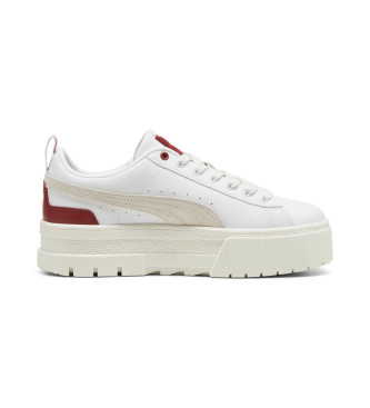 Puma Mayze Leather Sneakers white