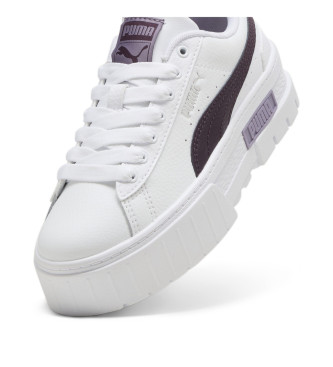 Puma Mayze Leather Sneakers white
