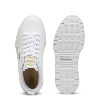 Puma Zapatillas de Piel Mayze Wild blanco