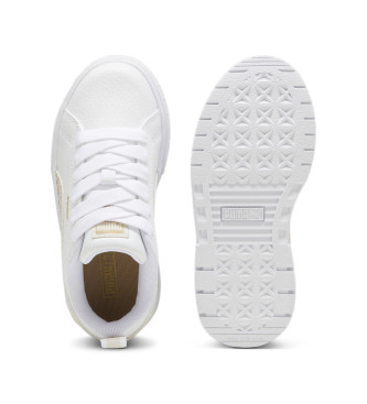 Puma Mayze Wild Leather Sneakers white