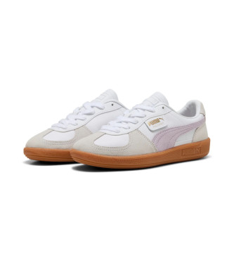 Puma Tnis de couro Palermo branco