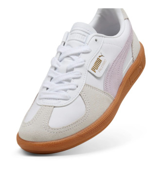 Puma Sneakers i lder Palermo hvid