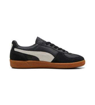 Puma Palermo leren sneakers zwart