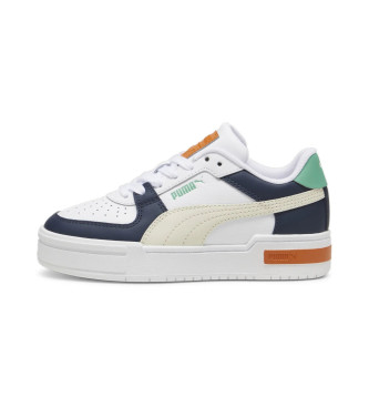 Puma Sneakers i lder Pro Block hvid