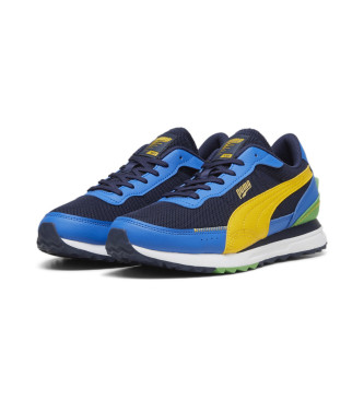 Puma Road Rider leather shoes blue