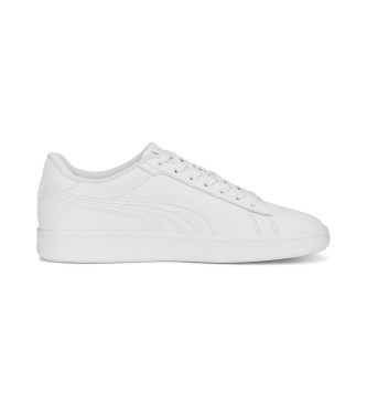 Puma Zapatillas de Piel Smash 3.0 blanco