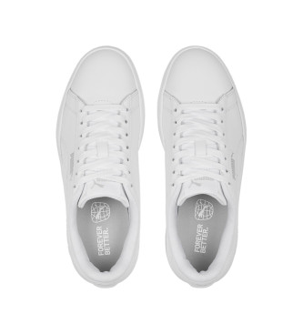 Puma Zapatillas de Piel Smash 3.0 blanco