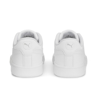 Puma Zapatillas de Piel Smash 3.0 blanco