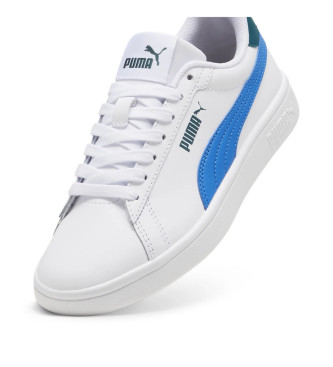 Puma Smash 3.0 Leren Sneakers Wit