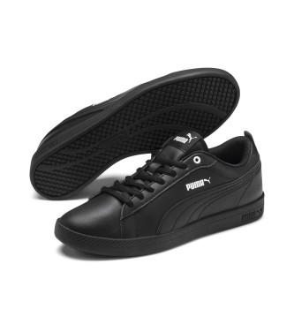 Puma Smash v2 sapatos de couro preto