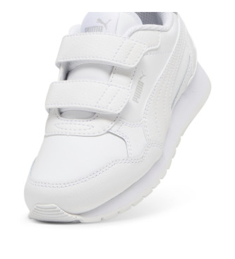 Puma Zapatillas de Piel St Runner V4 blanco