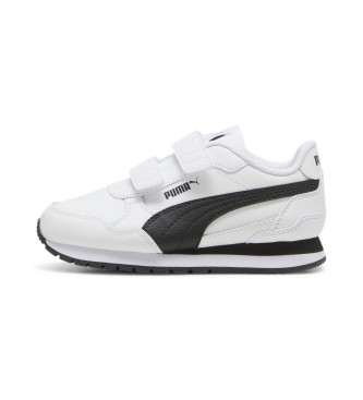 Puma Scarpe da ginnastica St Runner V4 in pelle bianca