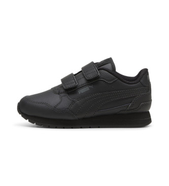 Puma St Runner V4 Lder Sneakers sort