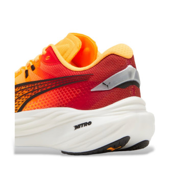 Puma Buty Deviate Nitro 3 Fade pomarańczowe