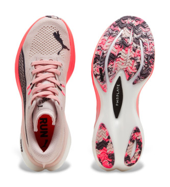 Puma Skor Deviate Nitro 3 rosa