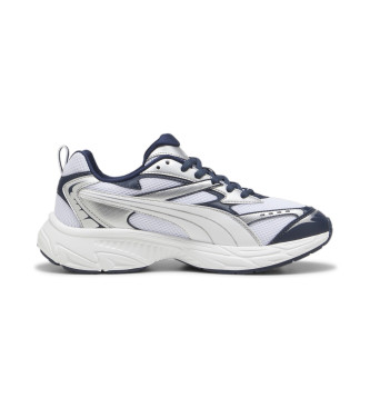 Puma Sapatilhas Morphic branco, azul marinho