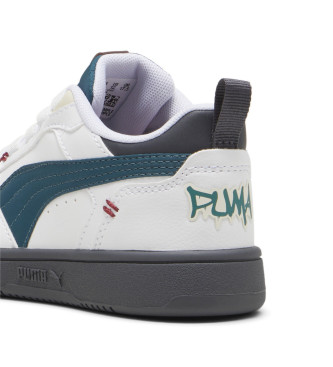 Puma Chaussures Rebound V6 blanc