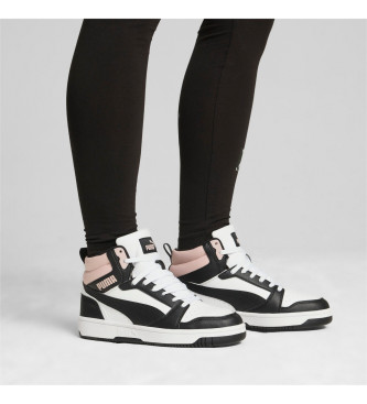 Puma Zapatillas Rebound V6 blanco, negro