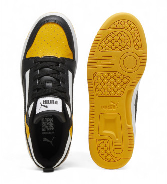 Puma Rebound V6 Lo Shoes preto, amarelo