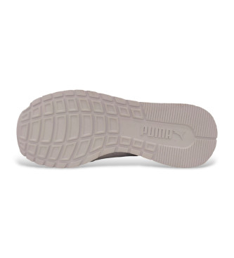 Puma Sapatilhas de couro St Runner V4 Holo branco