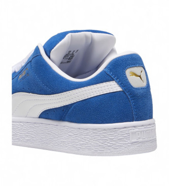 Puma Baskets en cuir bleu Suede Xl