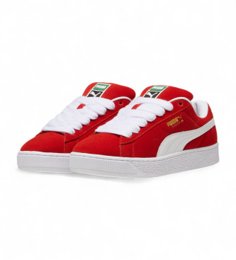 Puma Zapatillas de piel Suede Xl rojo